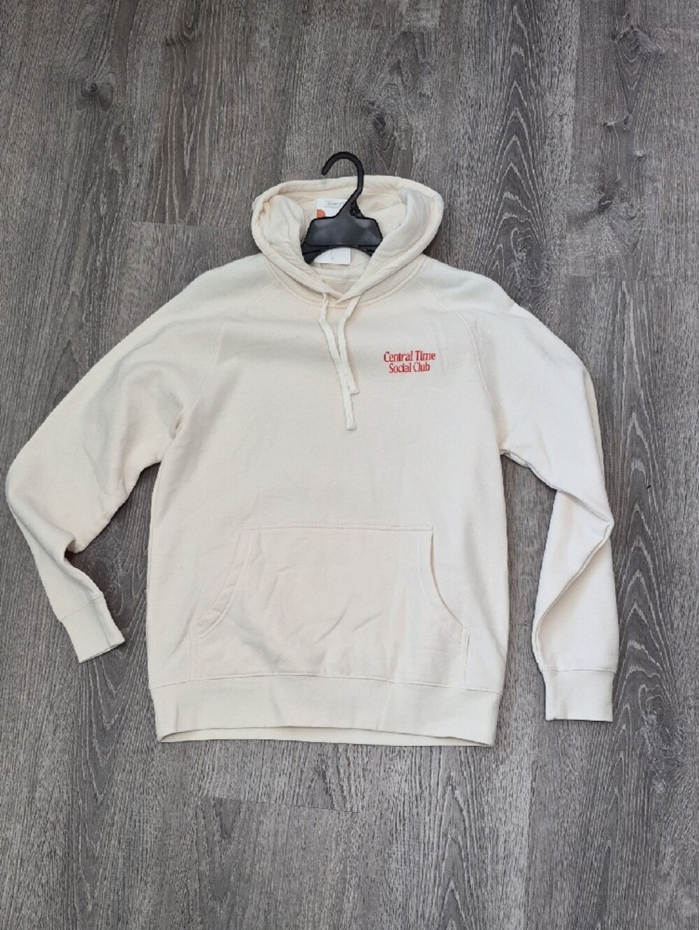 Wisconsin Artist Cream Hoodie Sweater | Unique Graphic Design
